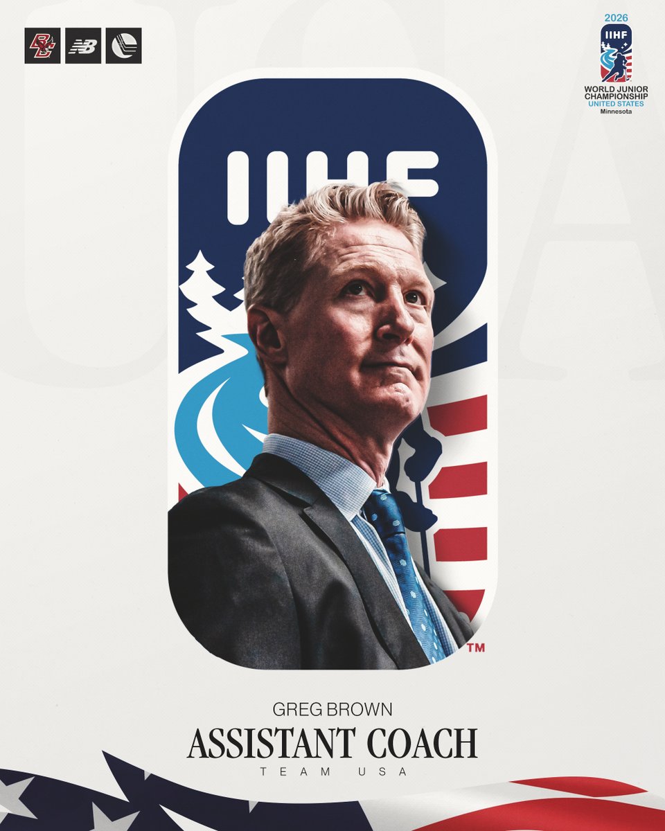 The Schiller Family Head Hockey Coach Greg Brown ’90 will serve as an assistant for Team USA at the 2026 World Junior Championship!

📰 bit.ly/4kVogR5