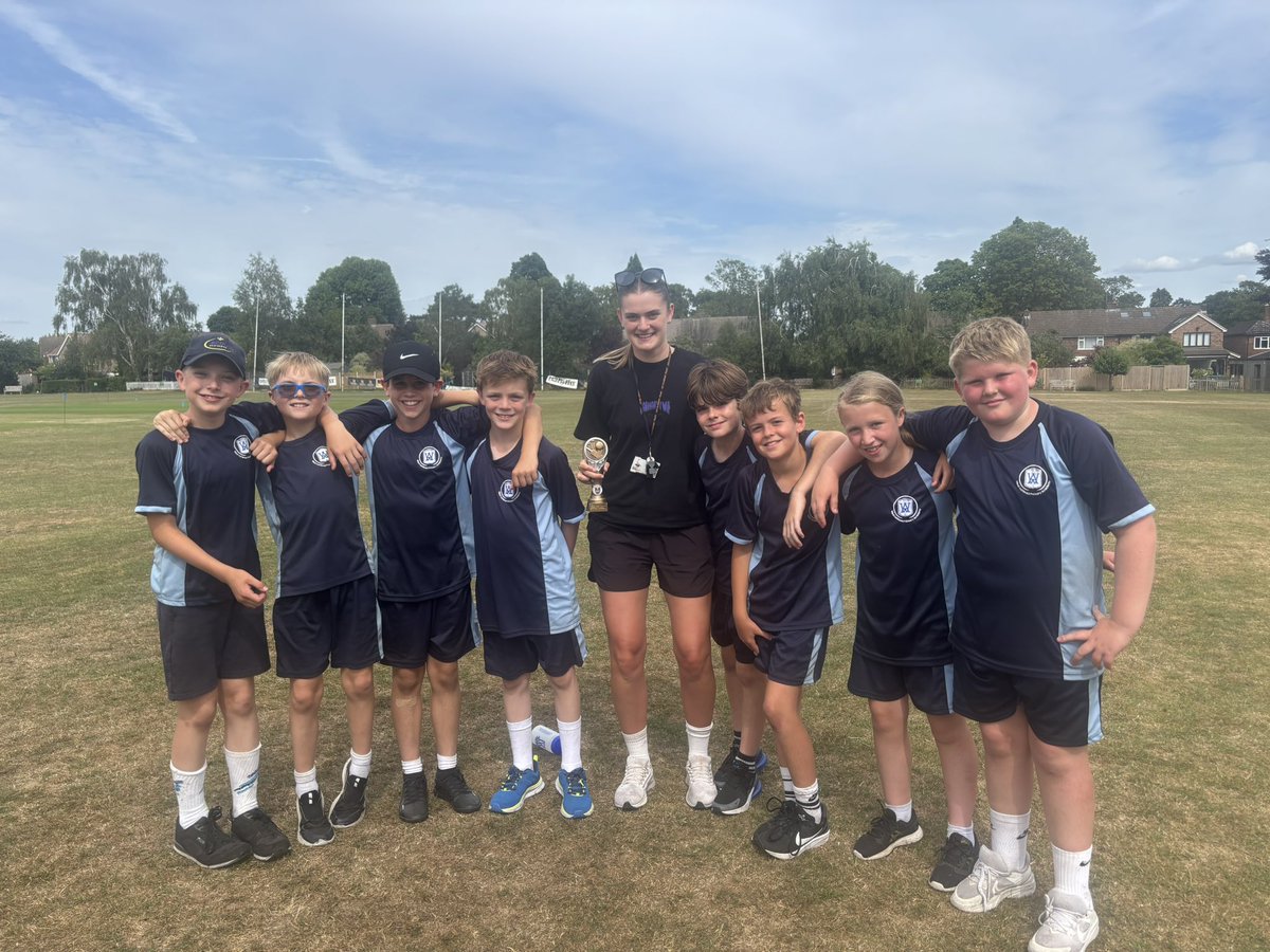 WestAshtead's tweet photo. Surrey County Cricket Finals! 

What a fantastic day in the sun at @SunburyCricket with @SurreyCricketFd. 

An outstanding level of cricket on display.  A successful morning put us in the plate competition which we came out victorious, resulting in us being 4th in Surrey 👏🏻 🏏 https://t.co/UWjKVIwcrW