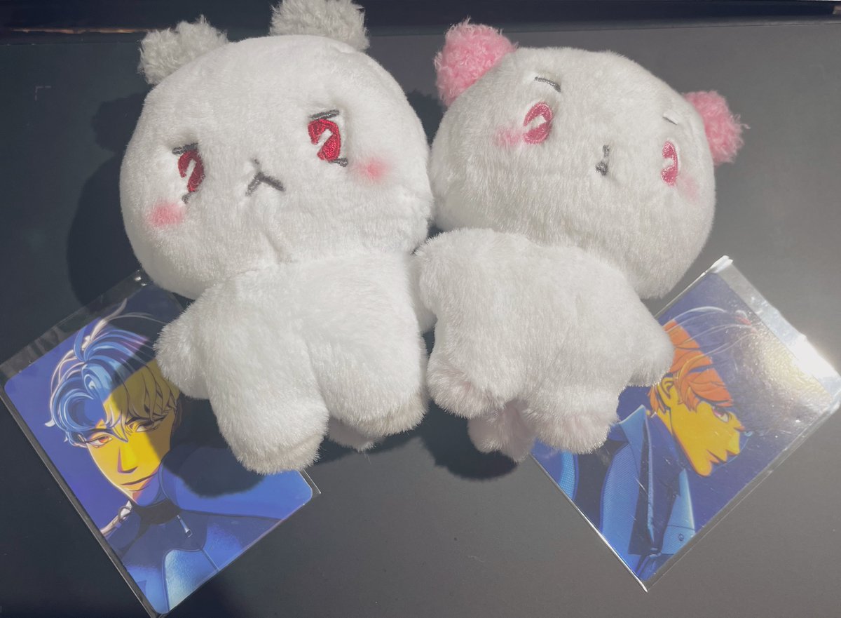 Merpinee_'s tweet image. Miimu and Muhmo have finally landed in Terra , they’re such cutie marshmallows I wanna eat them!!!🥹💖💖💖