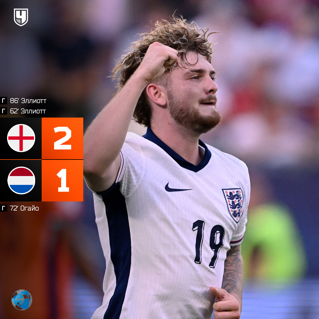 proepl's tweet image. Харви Эллиотт выводит Англию в финал молодёжного Евро 👏

Он оформил дубль в ворота голландцев