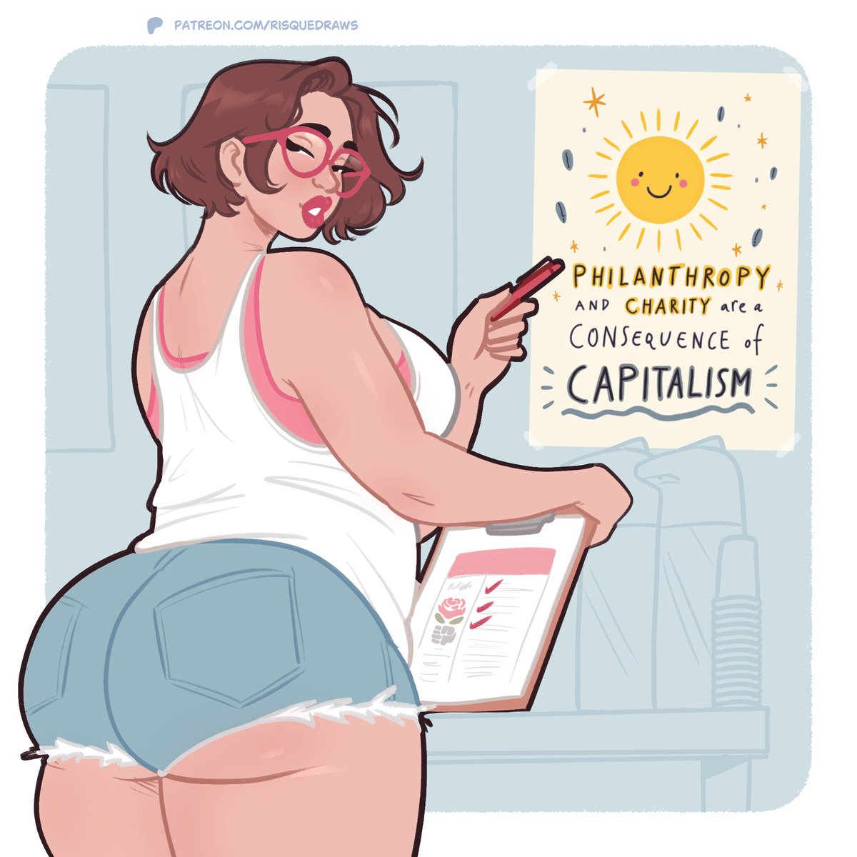 RisqueDraws's tweet photo. Being charitable is good! Just remember... ☀️ https://t.co/KuSBtgmPTT