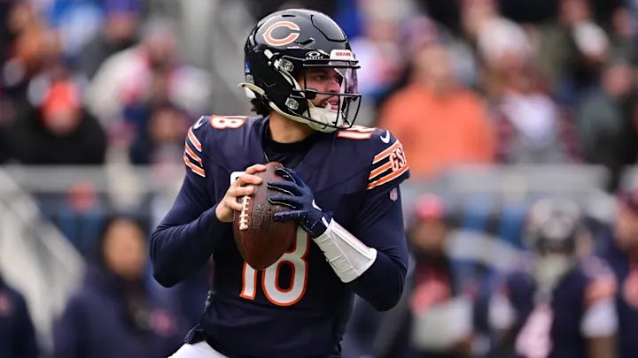 RicoRipz's tweet photo. Caleb Williams 

While Caleb Williams showed flashes in his rookie season, his inconsistency along with the Bears’ lackluster offense left many owners frustrated with his season-long performance.

However, a massive coaching upgrade paired with improvements to the OL and offensive weapons around him leave Williams poised for a breakout season, backing a potential top 10 Chicago Bears offense.
