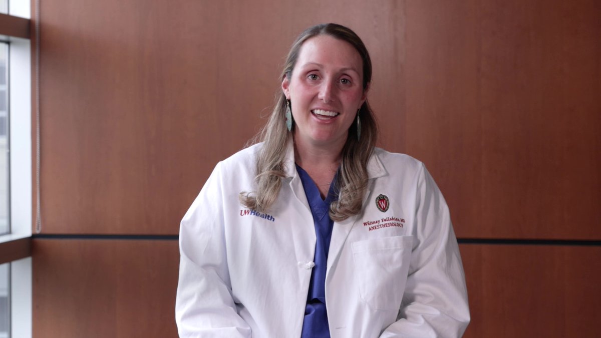 UW Department of Anesthesiology tweet media