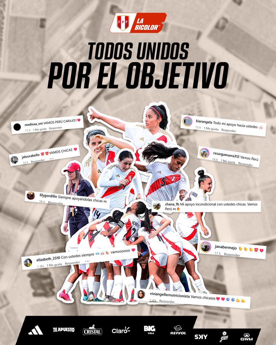 La Bicolor (@seleccionperu) on Twitter photo ๐ซ ๐๐ผ๐ ๐ฏ๐๐ฒ๐ป๐ผ๐ ๐ต๐ถ๐ป๐ฐ๐ต๐ฎ๐ ๐ฒ๐๐๐ฎ๐บ๐ผ๐ ๐๐ถ๐ฒ๐บ๐ฝ๐ฟ๐ฒ ๐ซถ๐ป
#LaBicolor Femenina ๐ต๐ช se prepara para afrontar la <a href="/CopaAmerica/">CONMEBOL Copa Amรฉricaโข๏ธ</a> ๐ y el apoyo de ustedes es muy importante.
#UnSentimientoQueNosUne ๐ซ ๐๐ผ๐ ๐ฏ๐๐ฒ๐ป๐ผ๐ ๐ต๐ถ๐ป๐ฐ๐ต๐ฎ๐ ๐ฒ๐๐๐ฎ๐บ๐ผ๐ ๐๐ถ๐ฒ๐บ๐ฝ๐ฟ๐ฒ ๐ซถ๐ป
#LaBicolor Femenina ๐ต๐ช se prepara para afrontar la <a href="/CopaAmerica/">CONMEBOL Copa Amรฉricaโข๏ธ</a> ๐ y el apoyo de ustedes es muy importante.
#UnSentimientoQueNosUne