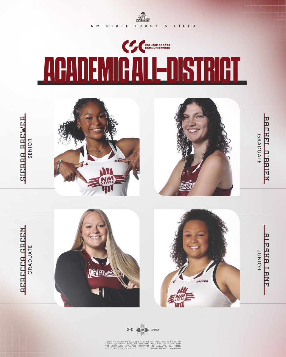 Hittin' the books! 📚 

𝙍𝙚𝙡𝙚𝙖𝙨𝙚 » bit.ly/3ZMZQ3O

#AggieUp | #NoLimitsOnUs