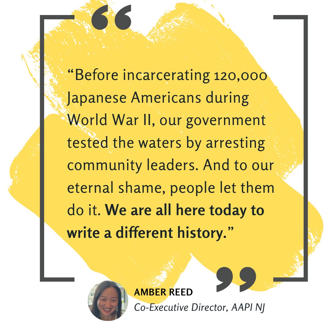 aapinewjersey's tweet image. Today we stood w/ @NJAIJ and a massive crowd of allies against the persecution of @RepLaMonica for exercising her oversight responsibilities at for-profit detention center Delaney Hall. We will not stand quietly by while laws are twisted to suppress dissent. Justice will prevail.