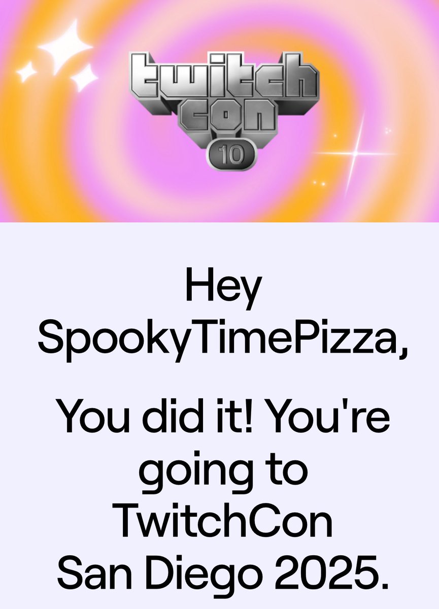 SpookyTimePizza's tweet image. We’ll see you at #TwitchConSanDiego 
✈️💜💜💜