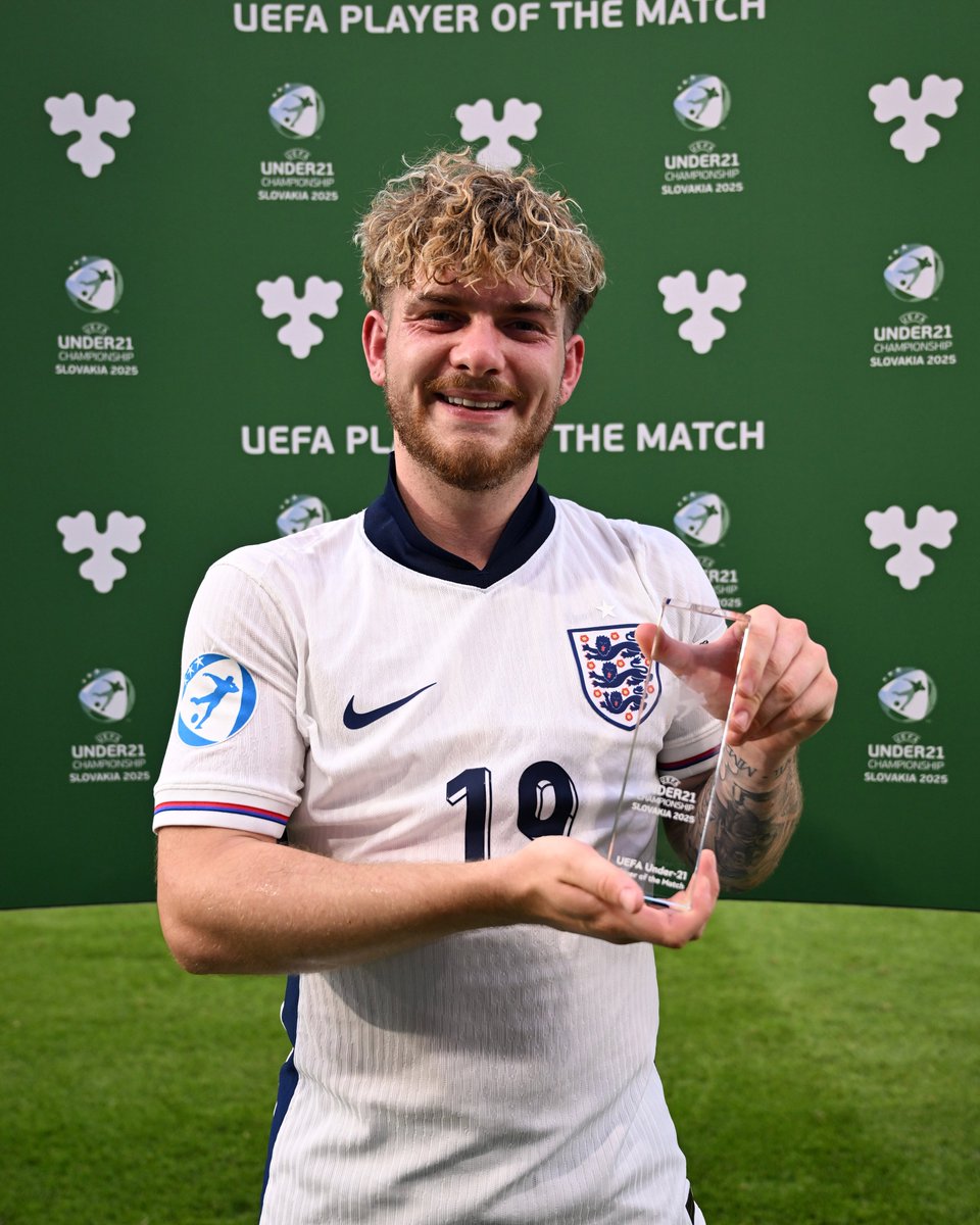 Another Player of the Match performance 😮‍💨🏆 #U21EURO