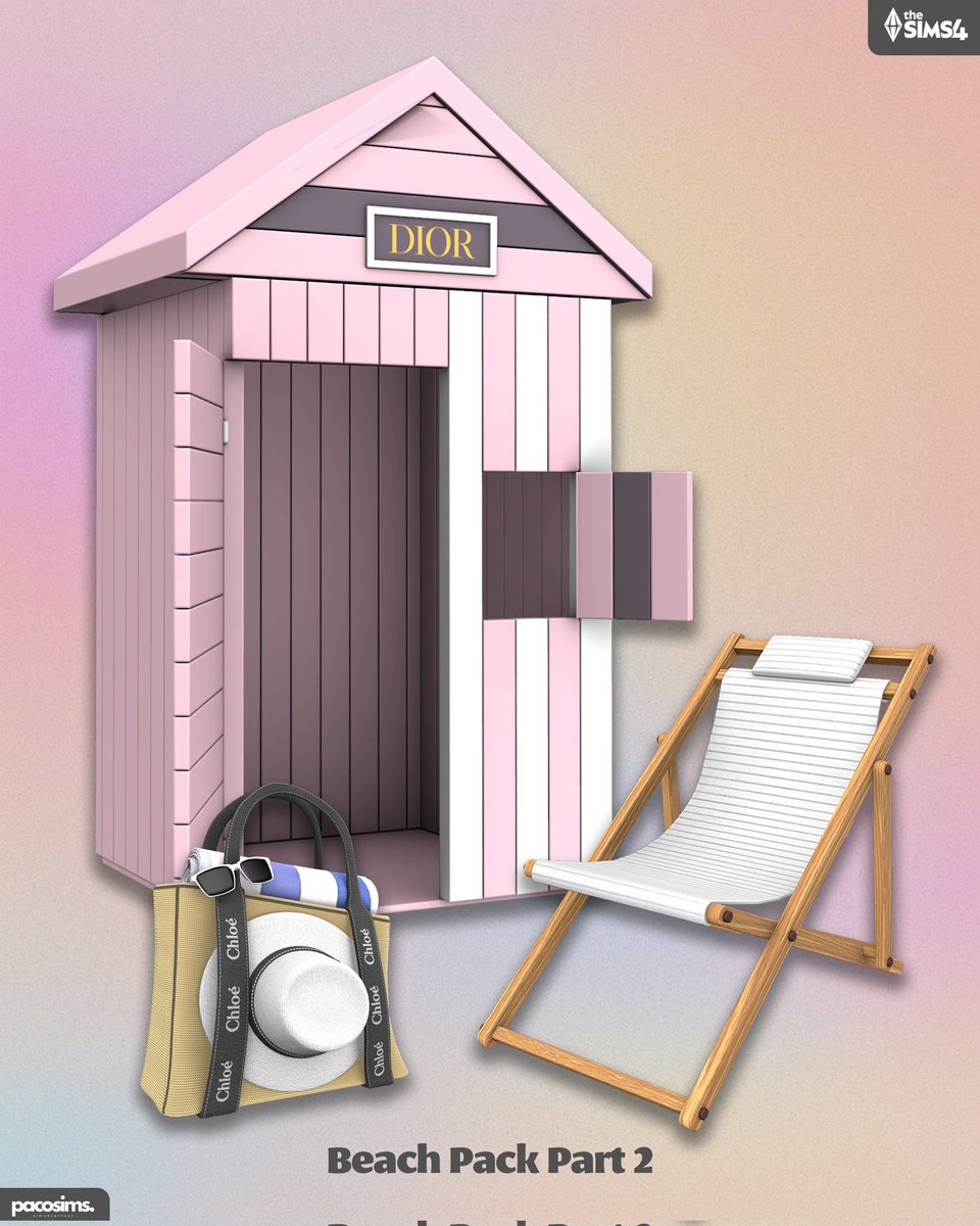 pacos3d's tweet image. 🍒 Summer Pack 2 🎨 New CC Drop 💎 Link in Bio 🤍 Thank You ✨️ #Sims4cc #S4cc #TheSims #TheSims4