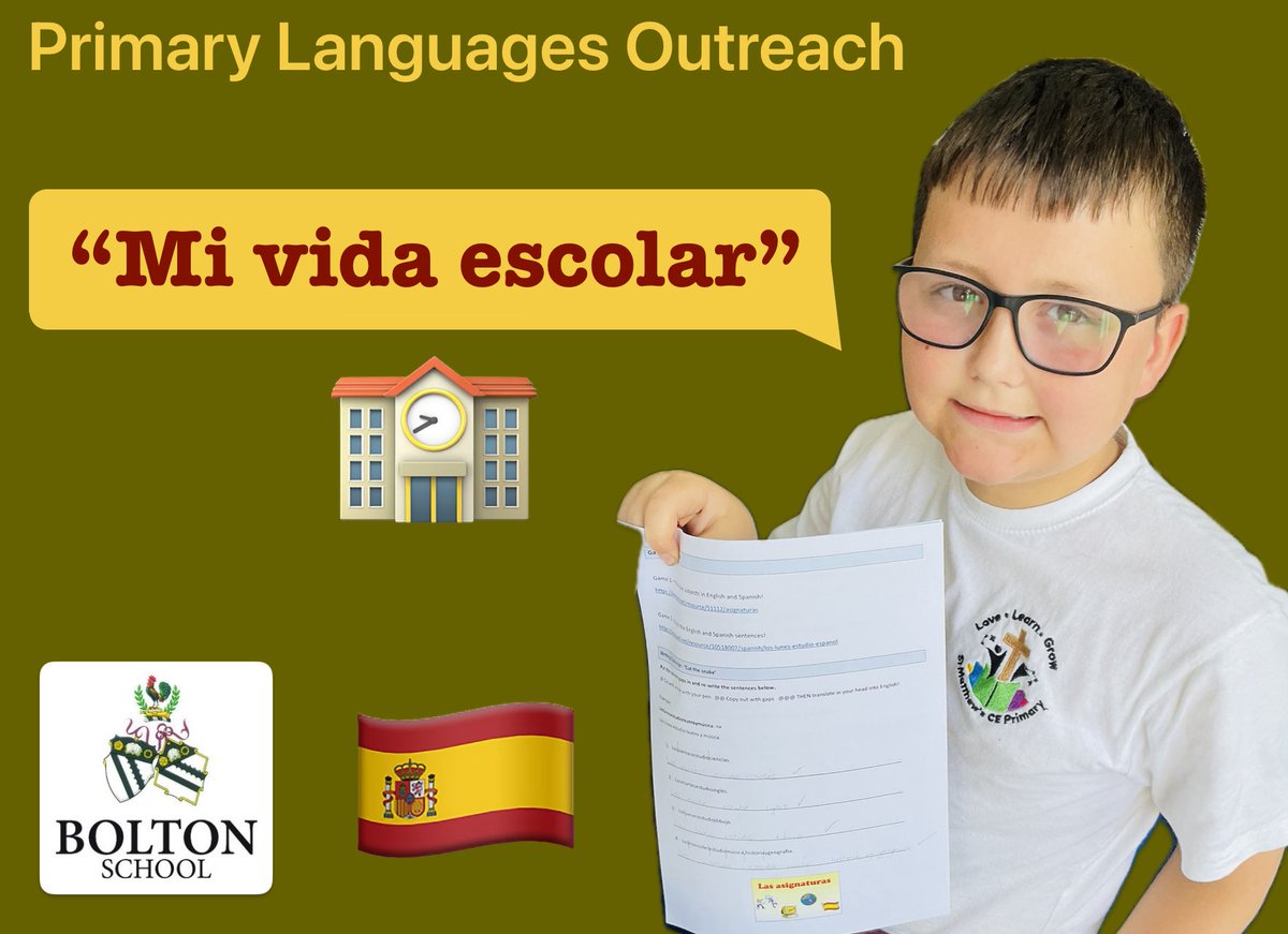 MFL Department at Bolton School Girls' Division tweet media