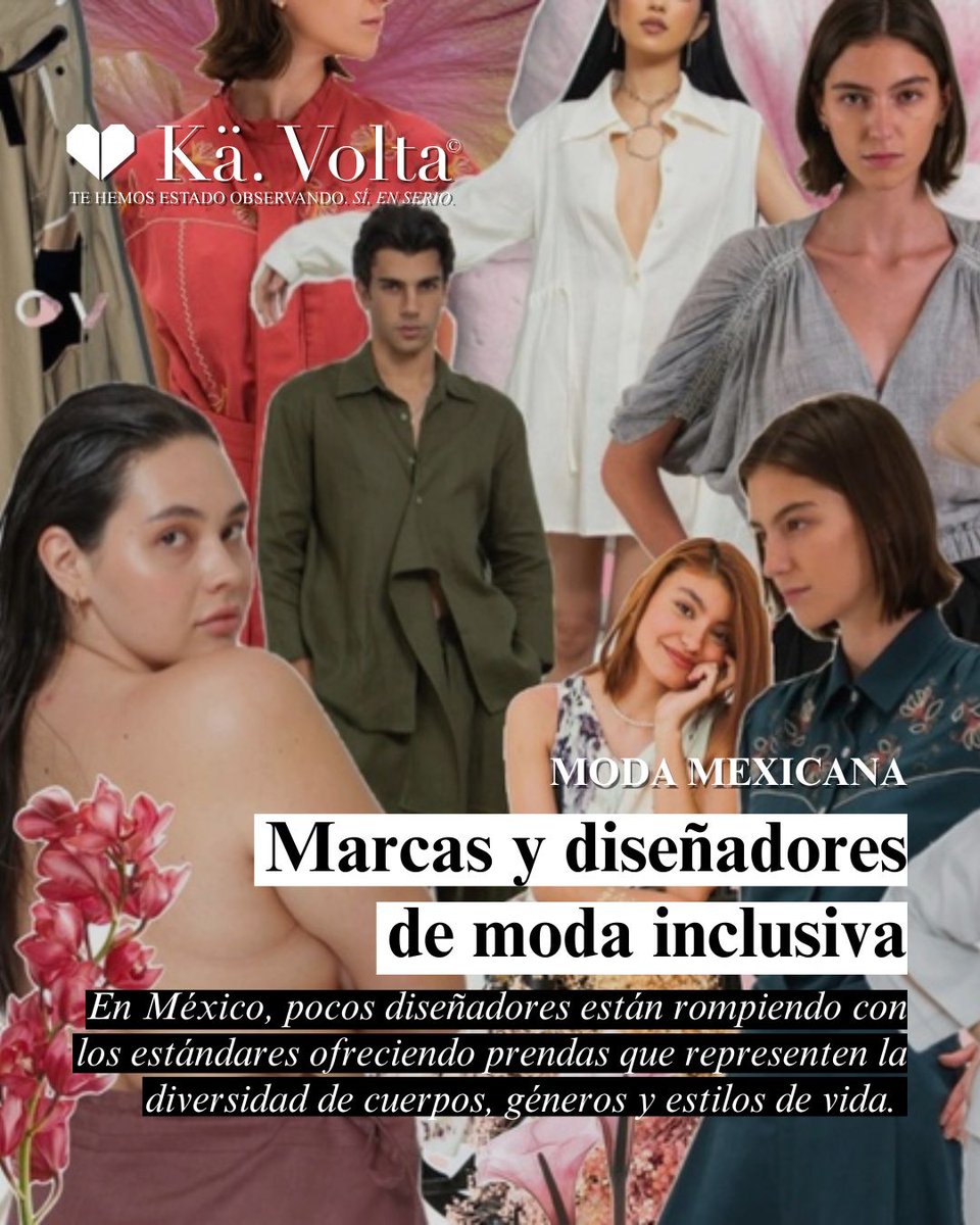 Marcas mexicanas de moda que celebran la inclusión | MODA MEXICANA #KaVolta 🤍
En México, muy pocos diseñadores y marcas están rompiendo con los estándares ofreciendo prendas que representen la diversidad de cuerpos, géneros y estilos de vida.
🔗 kavolta.com/2025/05/marcas…