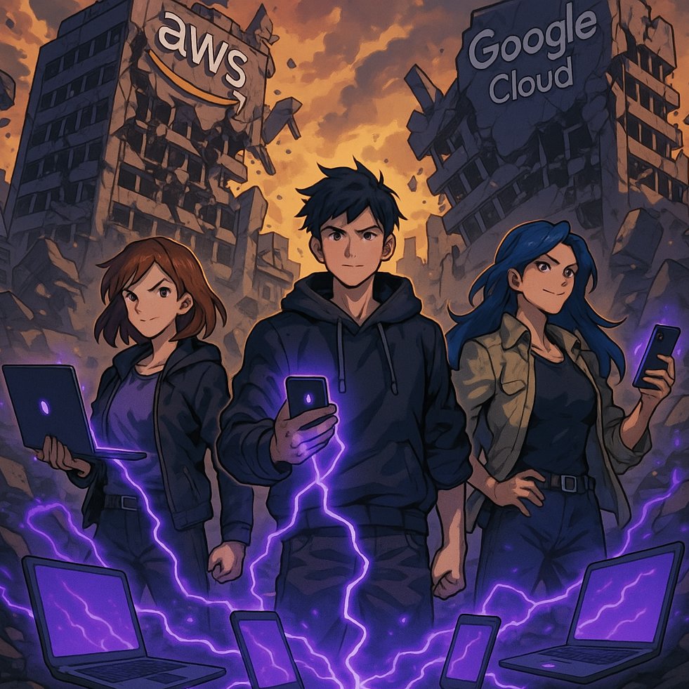 DefiVaish's tweet image. Centralized cloud is collapsing under its own weight.
❌ Data breaches
❌ Downtime
❌ Censorship
❌ Expensive overhead Meanwhile, @theblessnetwork spun up 4.1M+ browser-based nodes running real-time AI. No data centers. No permission. Just coordination.🟣
 #BlessProtocol #DePIN