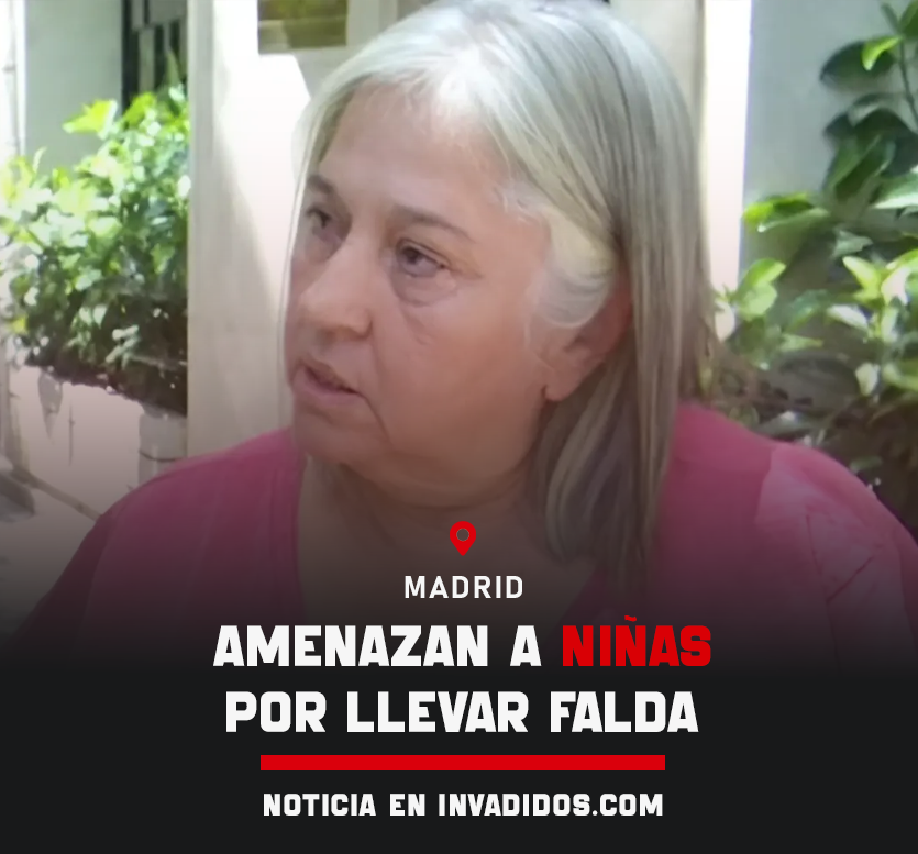 🔴 🇪🇸 #ÚLTIMAHORA | Vecinos de La Guindalera sospechan y temen que se esté creando un nuevo centro para inmigrantes.

🗯️ Amenazas en calles cercanas: «Tengo tres hijas, cada vez que pasamos por aquí, a las niñas les dicen: hoy llevas la falda baja, pero mañana no la vas a llevar»