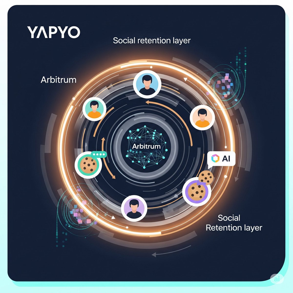 MD Rifat Hossen (Ø,G) (@rifat_hoss40593) on Twitter photo "Something exciting is brewing at <a href="/yapyo_arb/">YAPYO</a>!
🚀 We're revolutionizing the Arbitrum ecosystem with our Mindshare flywheel and Social retention layer, powered by <a href="/KaitoAI/">Kaito AI 🌊</a> and <a href="/cookiedotfun/">Cookie DAO 🍪</a>!
#YAPYO #Arbitrum "Something exciting is brewing at <a href="/yapyo_arb/">YAPYO</a>!
🚀 We're revolutionizing the Arbitrum ecosystem with our Mindshare flywheel and Social retention layer, powered by <a href="/KaitoAI/">Kaito AI 🌊</a> and <a href="/cookiedotfun/">Cookie DAO 🍪</a>!
#YAPYO #Arbitrum