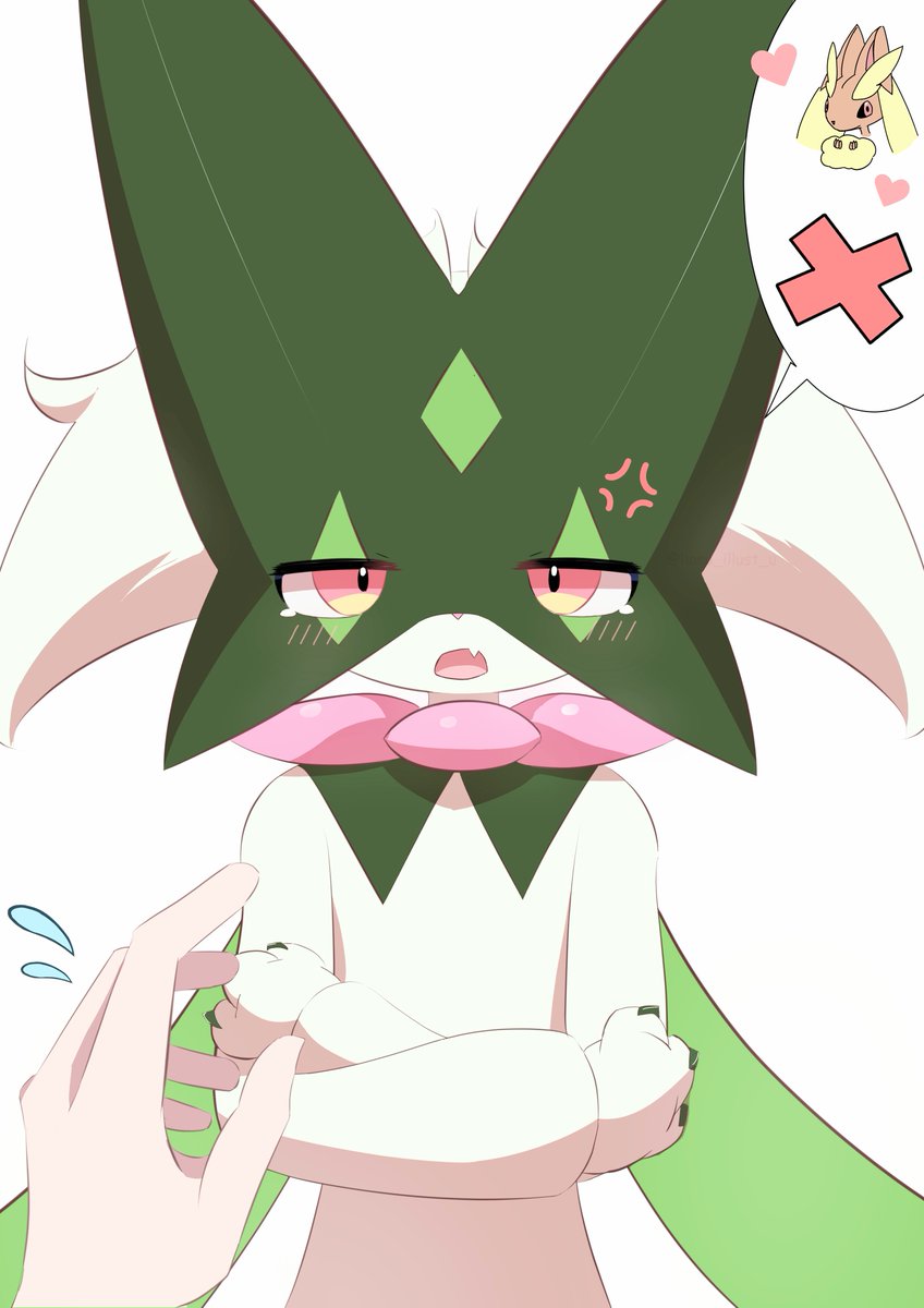 haru_illust_u's tweet image. 浮気はだめっ❗️
#マスカーニャ　#ポケモンイラスト