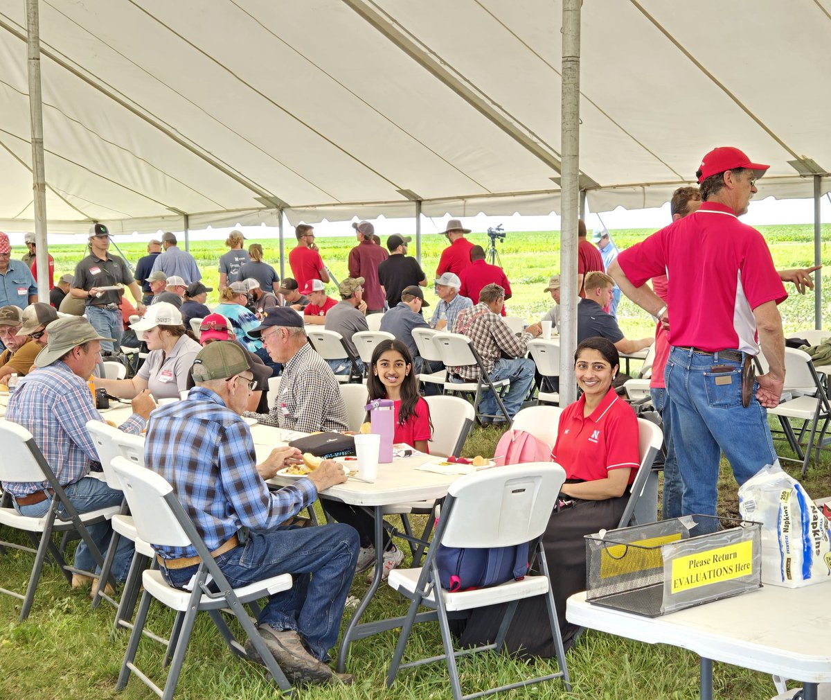 JhalaRachana's tweet image. Great attendance and various projects were demonstrated at Nebraska Extension Weed Management Field Day at South Central Ag Lab today.
@unlagrohort @UNLExtension @AmitUNL