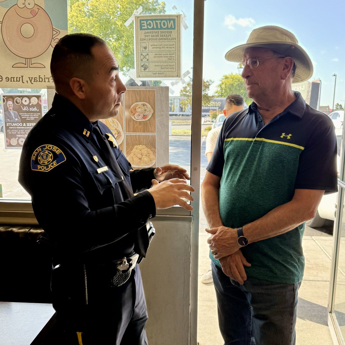 Had a great time at Christy’s Donuts last week, connecting with local residents and SJPD, sharing conversation and donuts. Always a pleasure to spend time with our community.