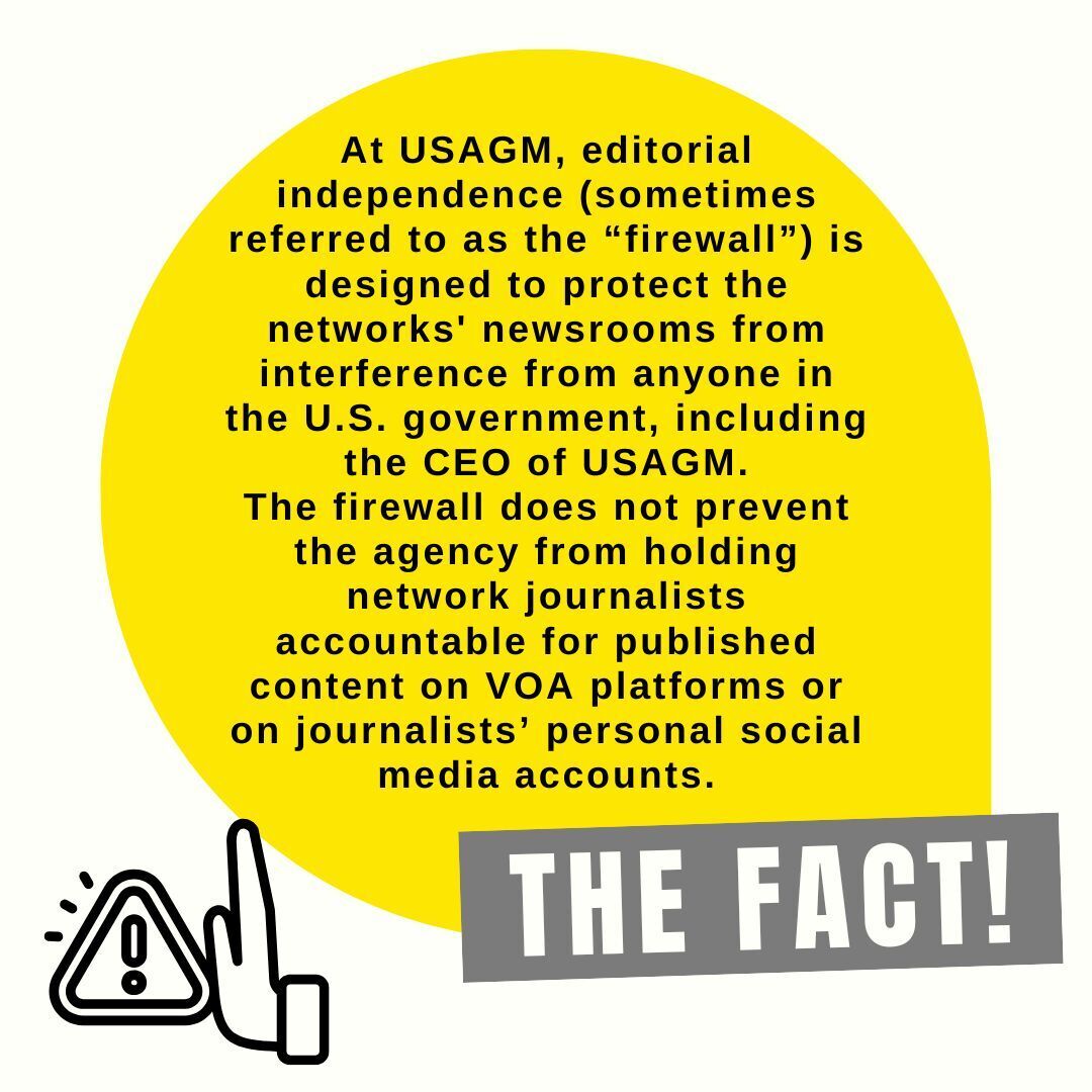 Debunking Kari Lake's 𝗟𝗜𝗘𝗦 &amp; 𝗠𝗜𝗦𝗜𝗡𝗙𝗢𝗥𝗠𝗔𝗧𝗜𝗢𝗡
Check the difference between firewall and journalistic ethics, and much more 👉  bit.ly/DebunkingLake
#SaveVOA