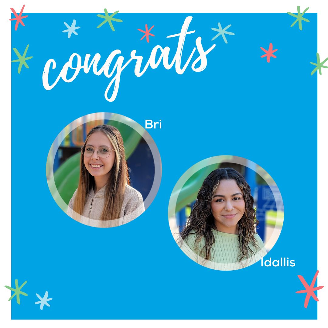 Please help us congratulate Bri and Idallis on their work anniversaries! Bri has been part of our organization for 3 years and Idallis is celebrating her second year. Congratulations! #CCFINorman
