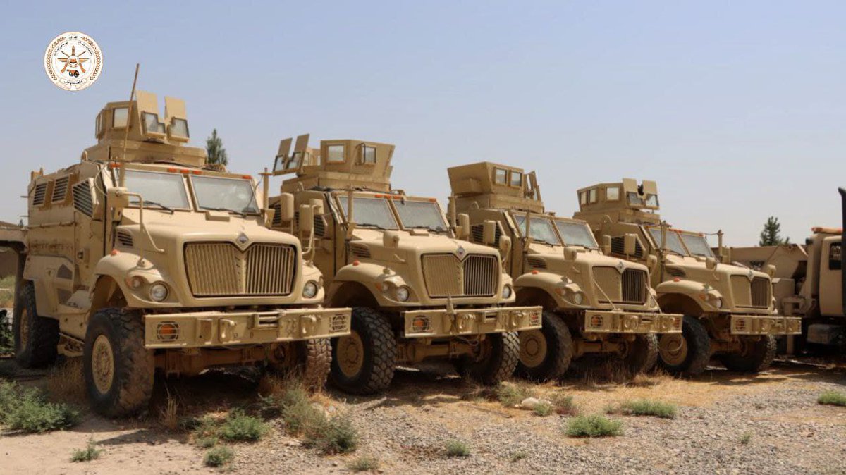 او ۳۸ ميله بېلابېل ډوله اسلحې ترمیم او ګټې اخیستنې ته چمتو شوې.

په یادو وسایطو کې ۵۰ زغره وال هاموي ټانګونه، ۸ ضربتي ټانګونه، ۶۳ اِنټرنېشنل موترونه، ۳۱۶ رنجر، ۶ فورکلفت او نور مختلف نوع غير زرهی وسايط شامل دي...