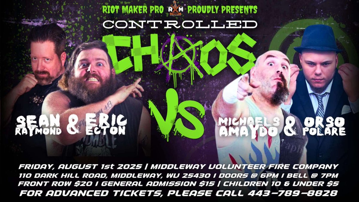 Riot Maker Pro Wrestling tweet media