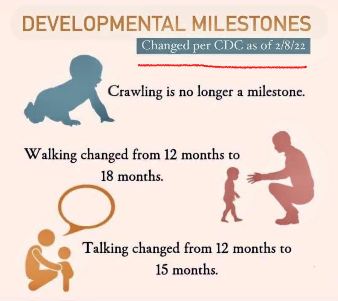 Why would the CDC change developmental milestones? Are they HIDING pervasive vaccine injuries that occur by giving infants dozens of useless toxic injections before age 3?