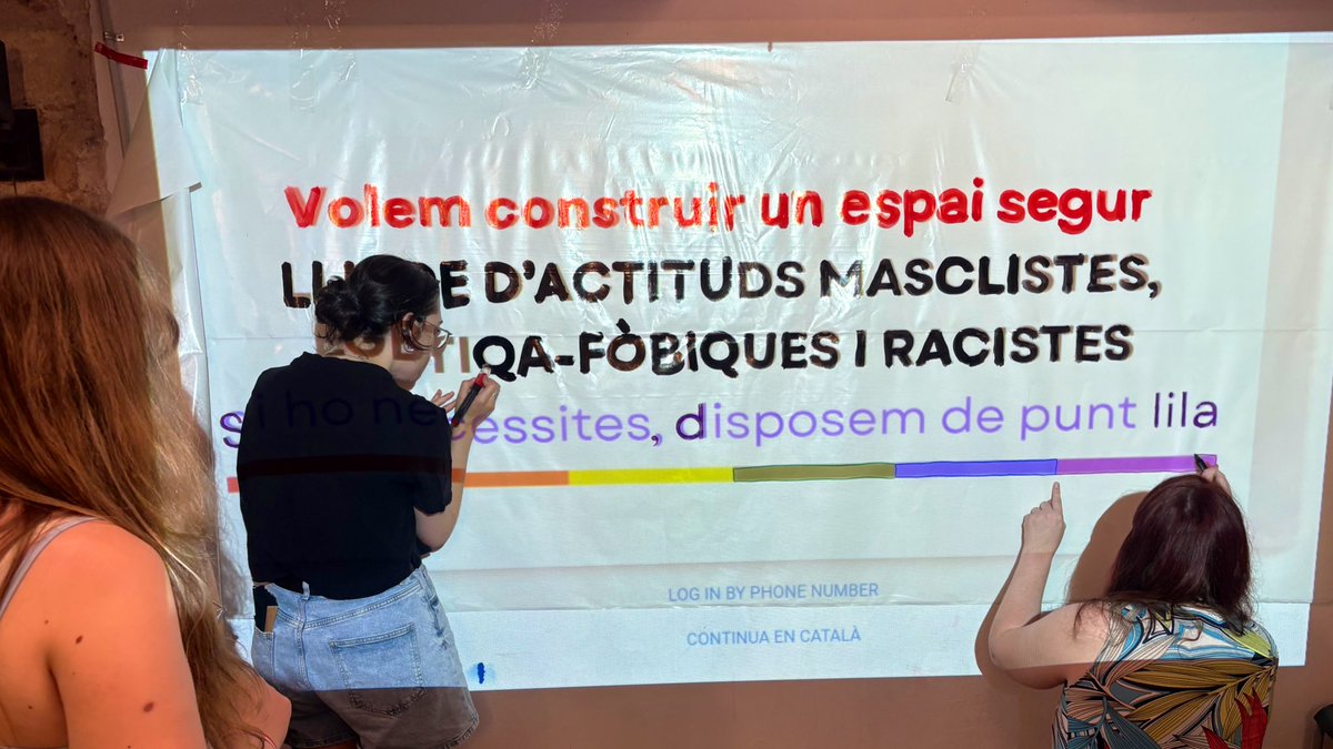 Enllestint-ho tot pel 28J! Quines ganes! ✨❤️‍🔥

#MésDissidència

Manifestació: dissabte a les 18h
Acte polític: divendres a les 19h