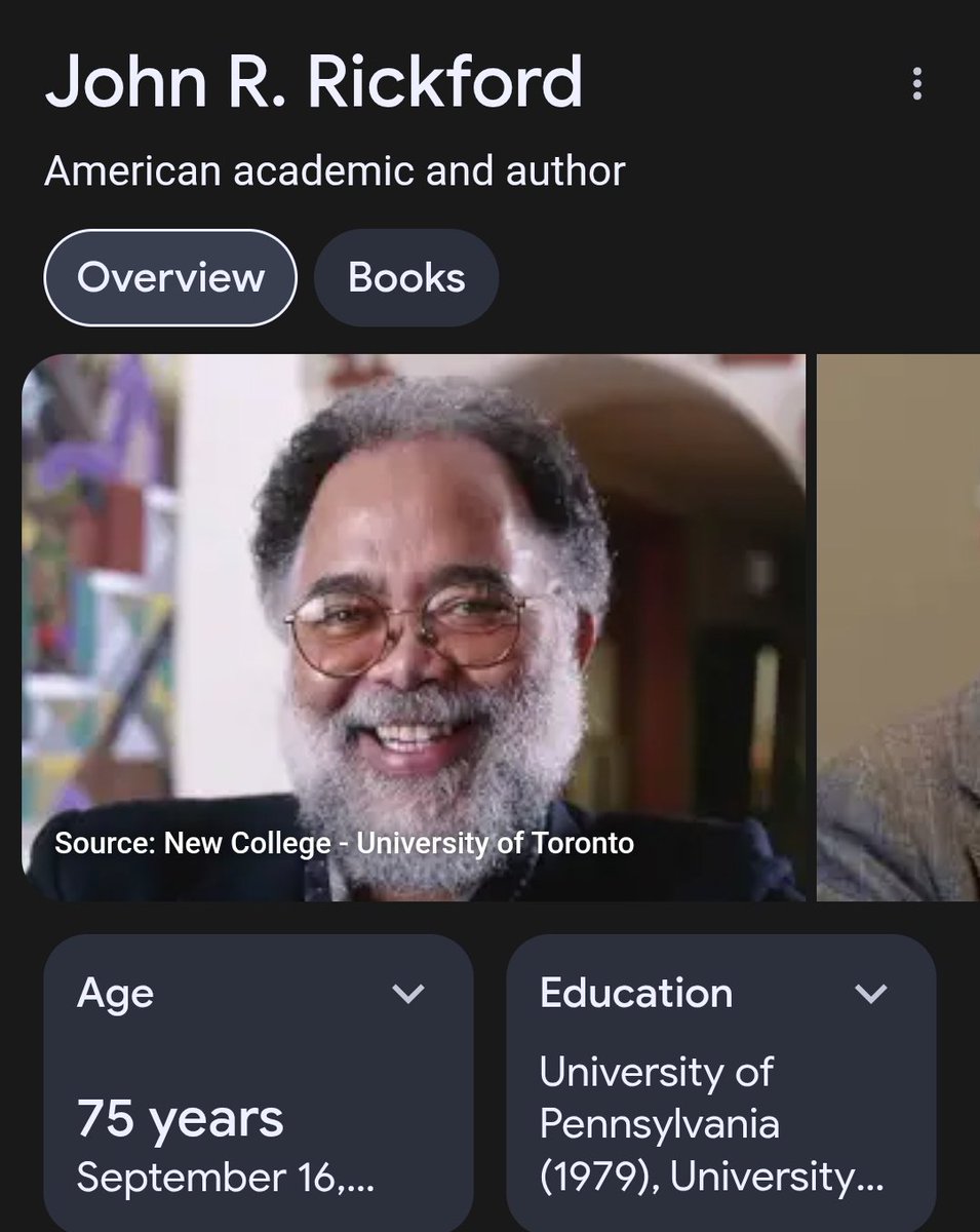 CallTyroneASAP's tweet image. 🛑Black American Erasure🛑 

Ebonics: is a term created through the work of a Black American.

AAVE: is a term pushed in academia off of the copying of the work of a Black American and relabeled by immigrants.

A British 🇬🇧  homosexual linguist Geoffrey Pullum and a Guyanese 🇬🇾…