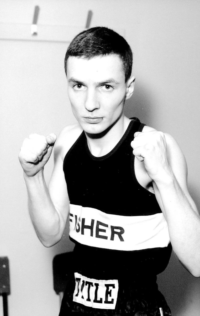 LDNBOXHISTORY's tweet photo. Mickey Cantwell of Fisher ABC before the 1986 48KG ABA Final at Wembley. https://t.co/R8qo7bsVFV