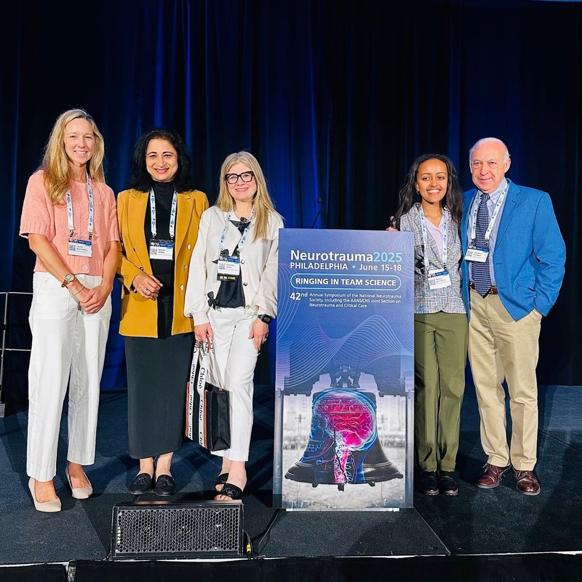 NeuropsychATL's tweet image. Laura Blackwell, Neuropsychologist & Co-Director of the Pediatric Neurotrauma Research Lab presented 4 posters on examining biological markers & their role in diagnosis & prognosis in pediatric TBI with our amazing research team at the Neurotrauma 2025 Conference in Philadelphia.
