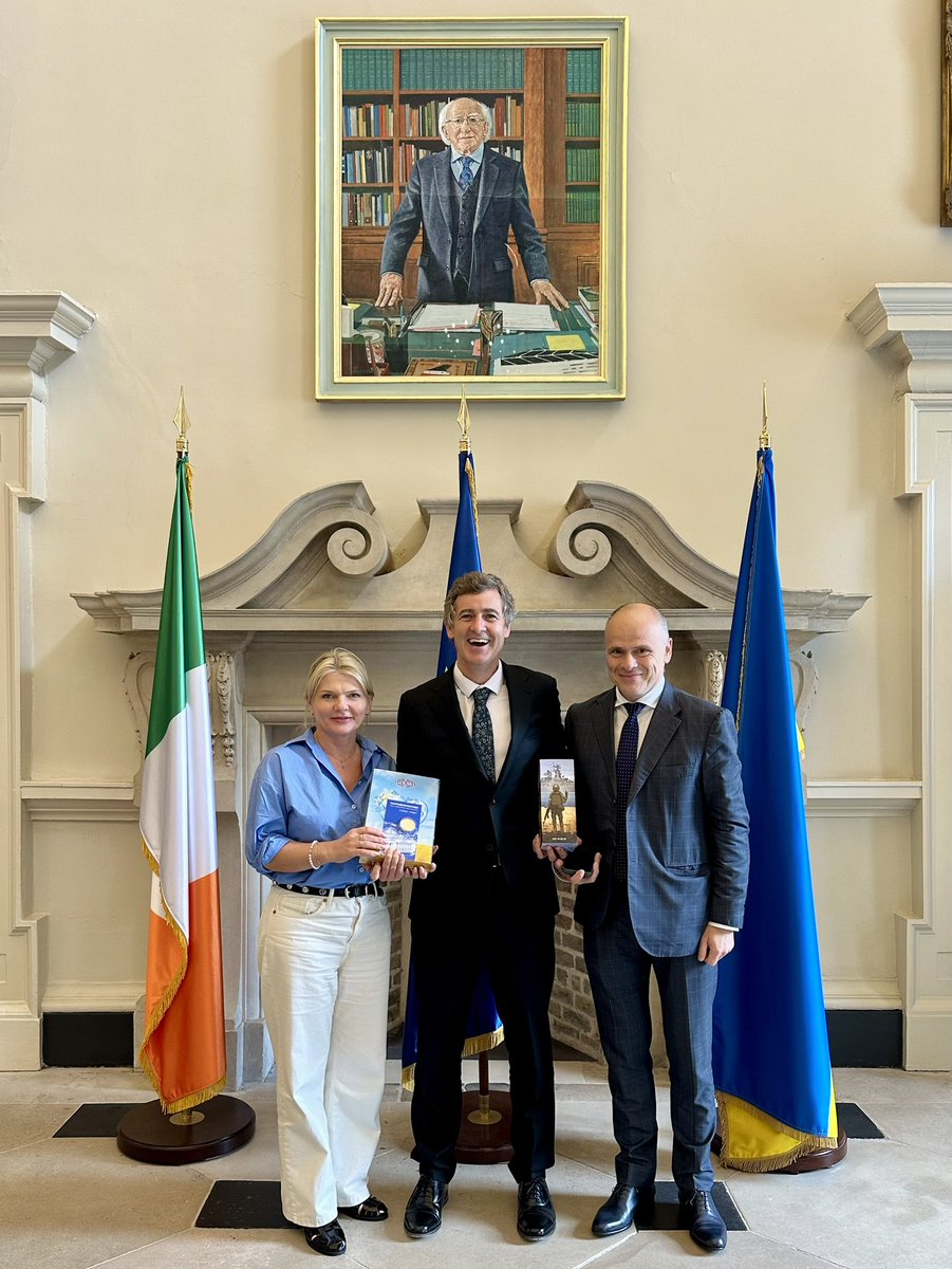 UKR Embassy to Ireland (@ukrinirl) on Twitter photo A fruitful visit of Ukrainian MPs Mykhailo Radutskyi and Lada Bulakh to Ireland. Good meeting with Ireland-Ukraine Friendship Group at <a href="/OireachtasNews/">Houses of the Oireachtas - Tithe an Oireachtais</a> to discuss deepening of inter-parliamentary relations and joint projects in public health systems of Ireland and Ukraine. A fruitful visit of Ukrainian MPs Mykhailo Radutskyi and Lada Bulakh to Ireland. Good meeting with Ireland-Ukraine Friendship Group at <a href="/OireachtasNews/">Houses of the Oireachtas - Tithe an Oireachtais</a> to discuss deepening of inter-parliamentary relations and joint projects in public health systems of Ireland and Ukraine.