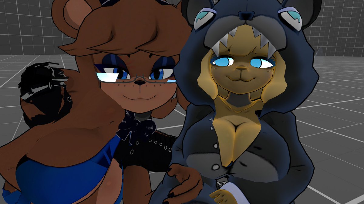 I've meet the one and only <a href="/hotstuff2_002/">Hs2</a>  !!!
Such a lovely person 🥰🥰

(This was a while ago, I forgot to post it 😅😭)

#VRC #Fazclaires #iforgor