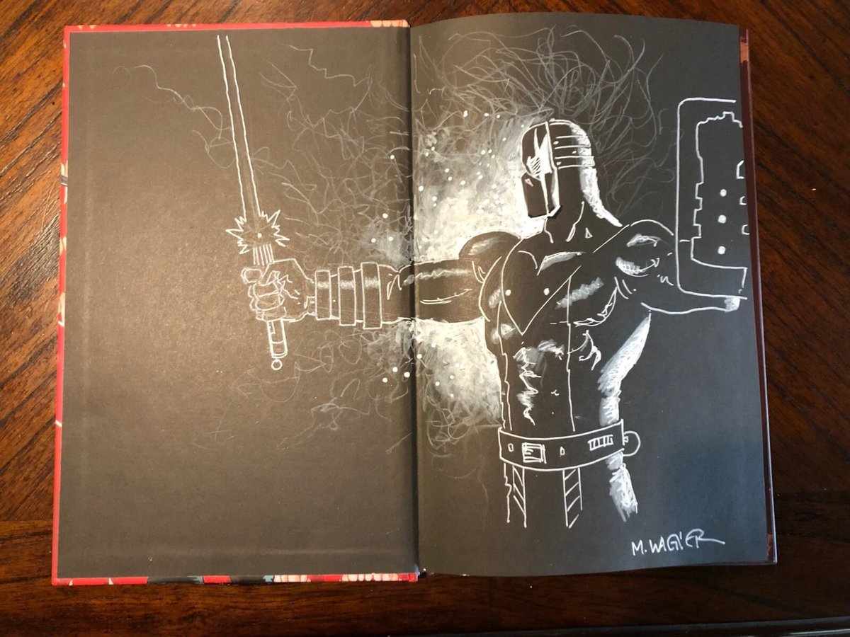 MattWagnerComic's tweet image. Hey gang...available now--hc GRENDEL: DEVIL'S CRUCIBLE--DEFIANCE with expansive original remarque by me! Proceeds go to benefit the @heroinititative!
ebay.com/itm/2974270446…