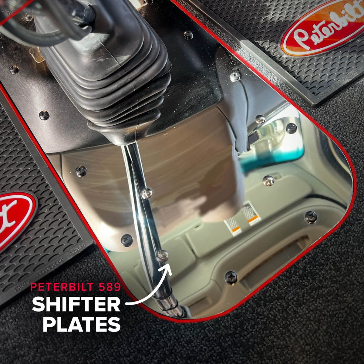 CustomsIowa's tweet image. Upgrade your #Peterbilt 589 with #IowaCustoms Shifter Plates! 

 ✅ No. 8 Non-Directional Stainless Steel 
 ✅ Customize with your logo or our design options

Contact Your Dealer » tinyurl.com/ymvppu6p

#DrivenToBeBold
#Trucking