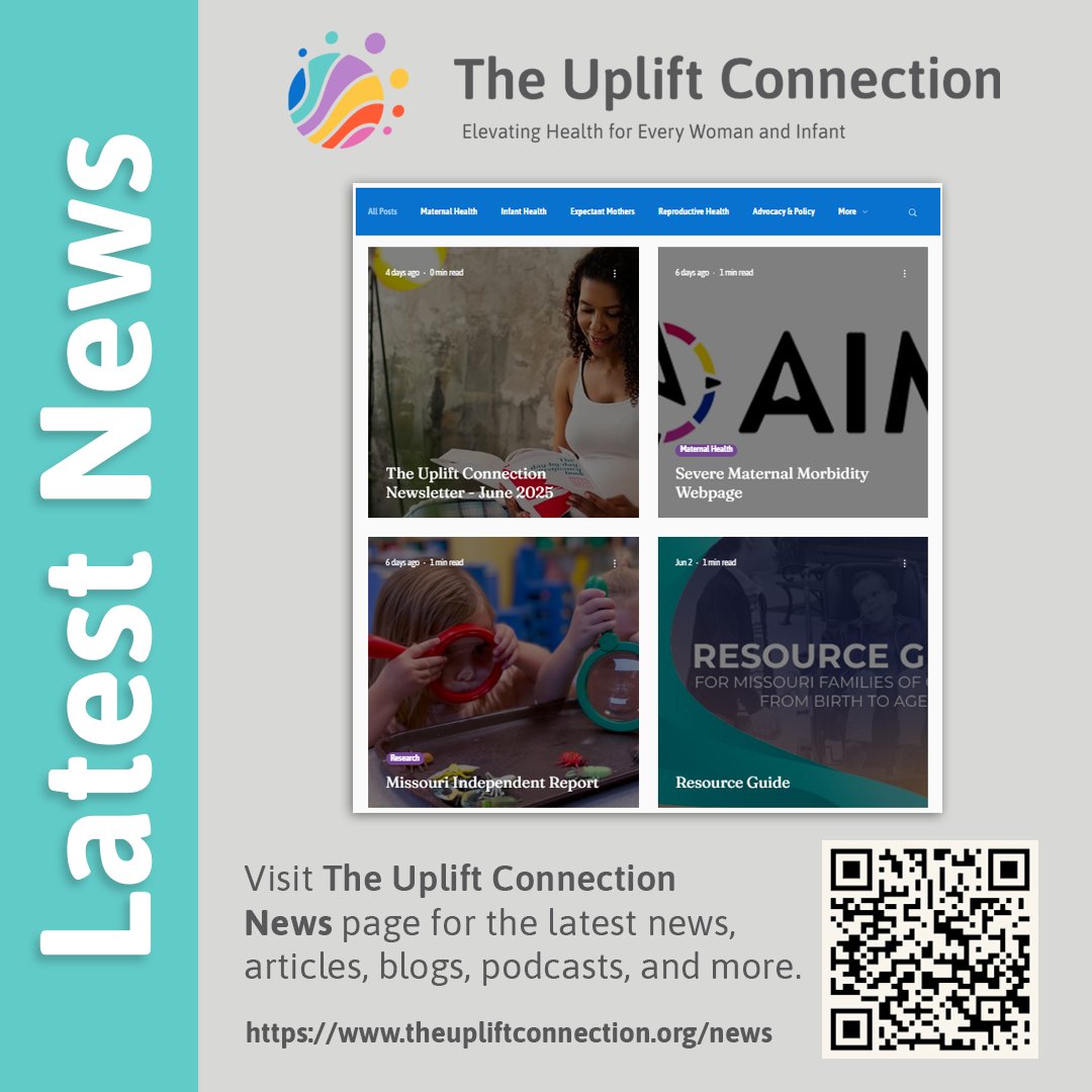 Visit The Uplift Connection News page for the latest news, articles, blogs, podcasts, and more!

theupliftconnection.org/news