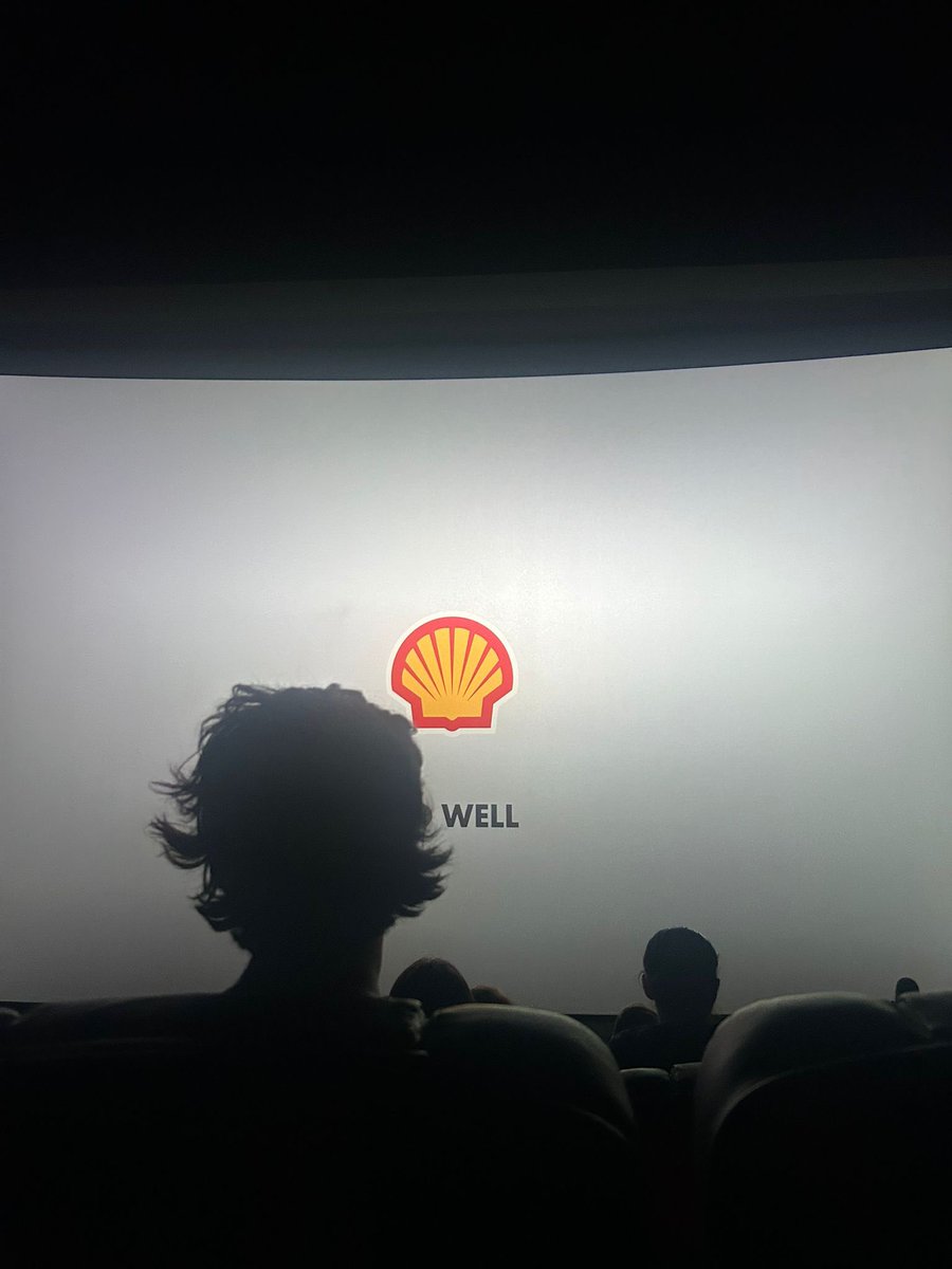 BennyCentral's tweet image. Never going @cineworld again - awful customer service, terrible info on there seats - this is our view for F1 on imax - I love the giant head they’ve included - super immersive.