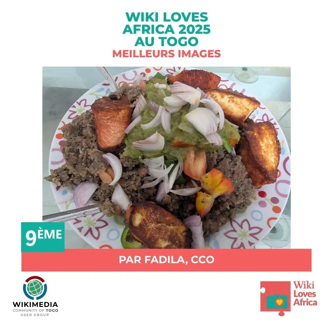 Wikimedia Togo (@wikimediatg) on Twitter photo Top 9
<a href="/wikilovesafrica/">WikiLovesAfrica</a> 2025 au #Togo
Thème : De la ferme à l'assiette
Les meilleures images du concours.
#wiki #wikimediatg Top 9
<a href="/wikilovesafrica/">WikiLovesAfrica</a> 2025 au #Togo
Thème : De la ferme à l'assiette
Les meilleures images du concours.
#wiki #wikimediatg