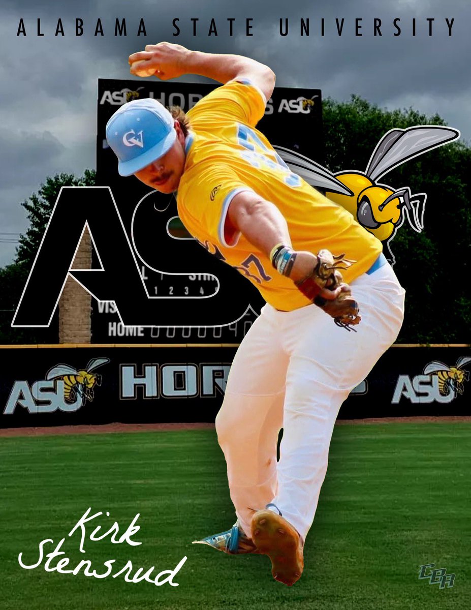 Kirk Stensrud II (@s7kirk) on Twitter photo Happy to announce my commitment to <a href="/BamaStateBB/">Alabama State Baseball</a>. Thankful for everyone who helped along the way
<a href="/CrosBrosRecruit/">CrosBros Recruits</a>
<a href="/HaganBsbl/">Hagan Baseball ⚡️</a>
<a href="/CoachGoldenNCSA/">Hunter Golden</a> Happy to announce my commitment to <a href="/BamaStateBB/">Alabama State Baseball</a>. Thankful for everyone who helped along the way
<a href="/CrosBrosRecruit/">CrosBros Recruits</a>
<a href="/HaganBsbl/">Hagan Baseball ⚡️</a>
<a href="/CoachGoldenNCSA/">Hunter Golden</a>