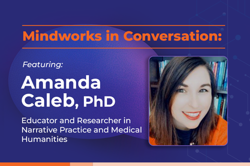 NMindworks's tweet photo. Teaching future clinicians to lead with empathy: Amanda Caleb, PhD, shares how narrative practice is shaping medical education - and why it matters for more compassionate, patient-centered care - in our latest Mindworks in Conversation episode.

https://t.co/oCGlGaTTpF https://t.co/ant0GHfV4x
