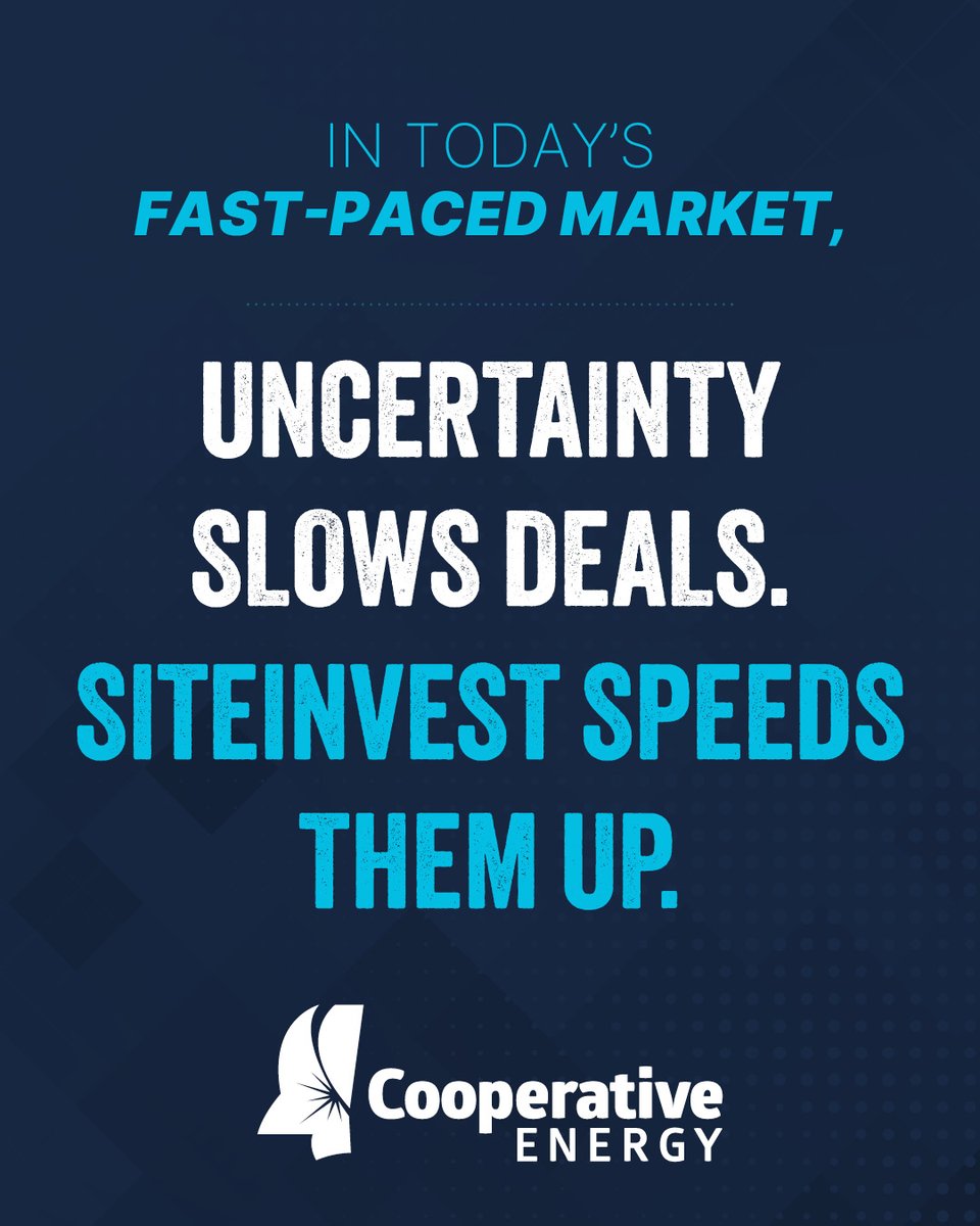 Site readiness isn’t just a box to check. It’s a competitive edge. With Cooperative Energy SiteInvest program, communities can take the guesswork out of site selection. By completing due diligence upfront, like utility verification, environmental assessments, and infrastructure