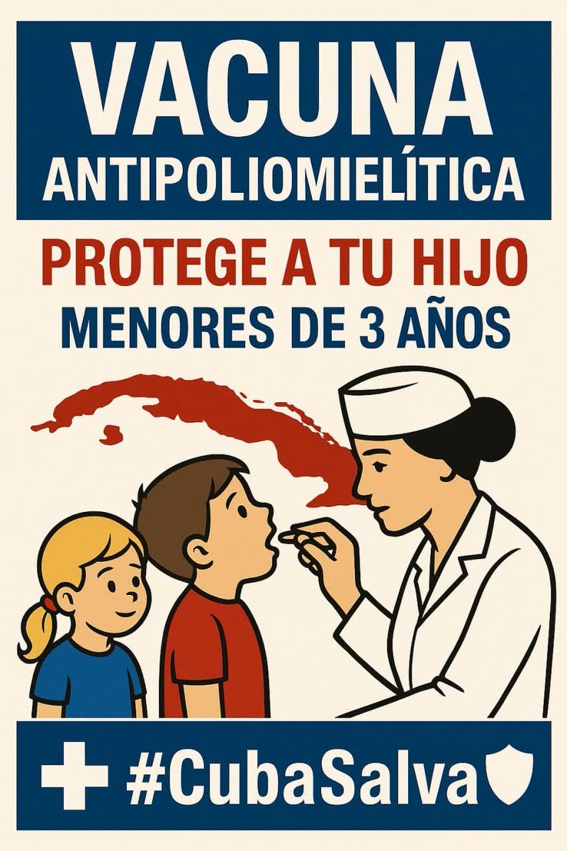 Semana de recuperación de vacunación, el sistema de salud cubano. En la primera etapa, se protegió a todos los niños mayores de un mes y menores de tres años.
#CubaPorLaVida
#JuntosPorMayabeque