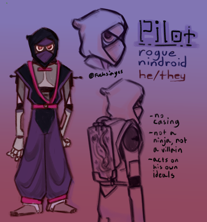 Ok fine guys i made a real genuine ninjago oc OKAY