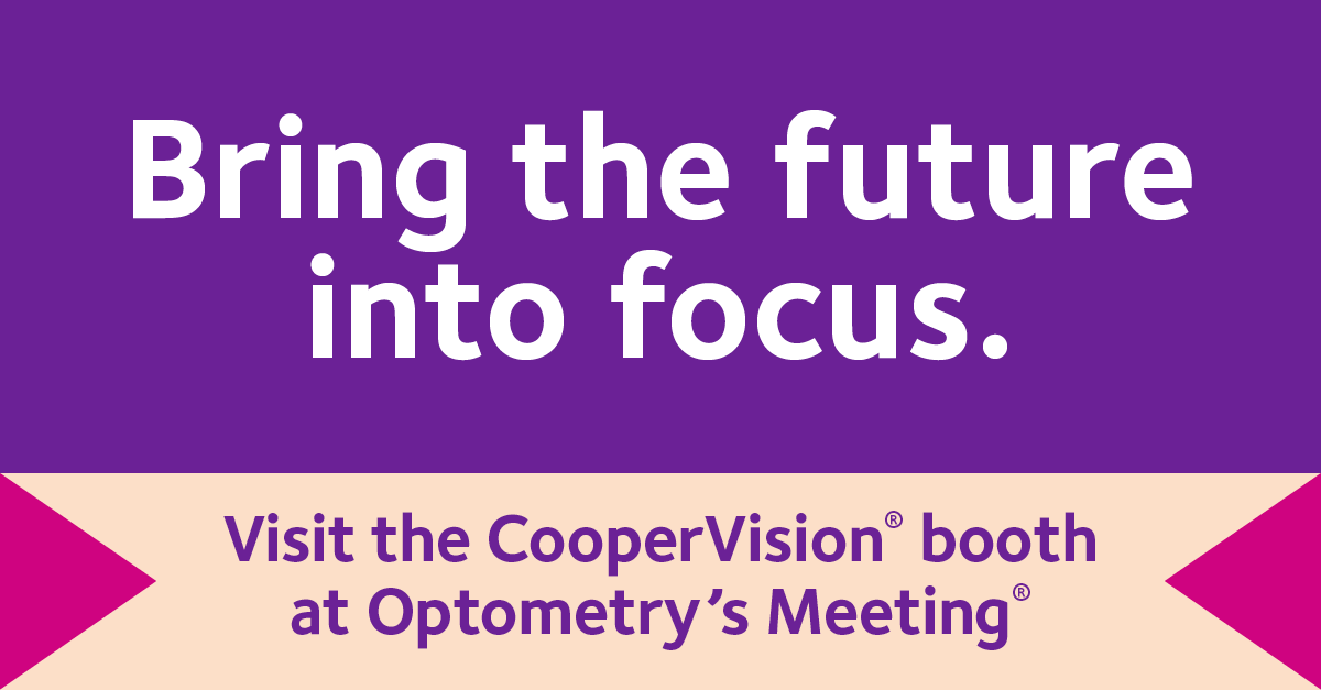 The Exhibit Hall is open—welcome to #OptometrysMeeting! 🎉 Stop by CooperVision Elementary to explore how MiSight can work for your practice. Don’t miss the brand-new Teachers' Lounge, where you can learn all about MyDay® contact lenses as well. See you there! 🍎👓 #ECPCommunity