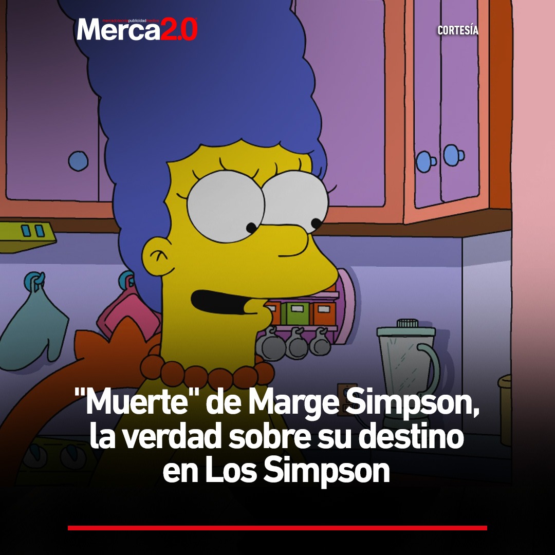 Merca20's tweet image. ¿Marge Simpson realmente muere en la temporada 36? 🤔 Este capítulo, marca el cierre de la temporada y presenta un salto al futuro.

#LosSimpson #Marge #Merca20

Sigue leyendo zurl.co/KVy8d