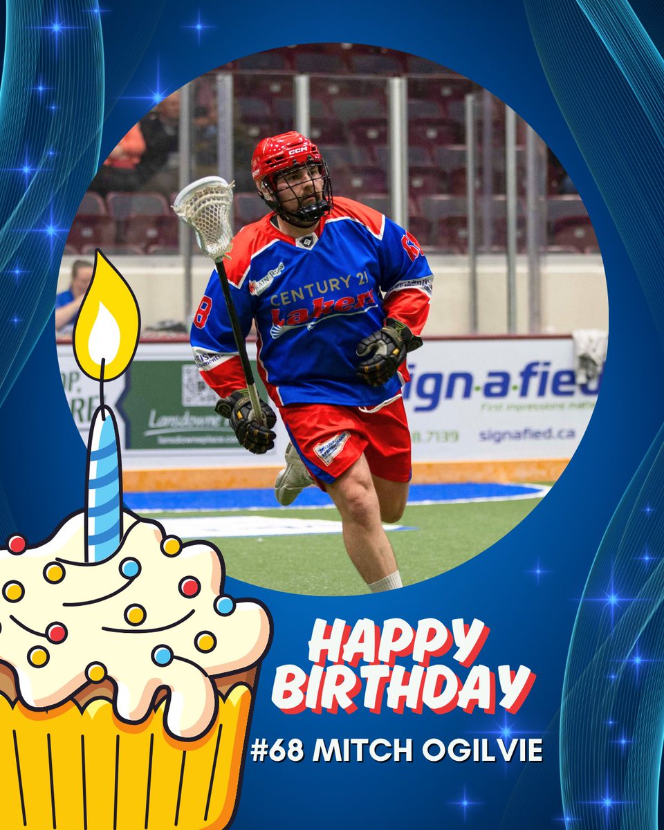 Happy birthday to our Mitch Ogilvie! Happy you’re healthy and back in the lineup 🧁🍾🎁