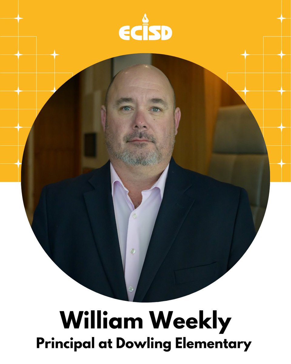 Please welcome William Weekly as the new principal of @dowlingtigers Welcome to the campus that is #TigerTough