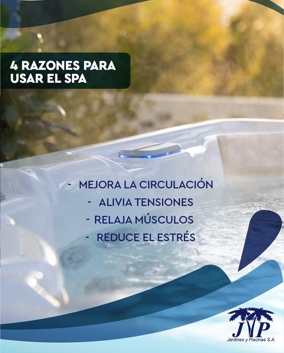 Hay algo mágico en sumergirse en agua caliente… ¡y mucho más cuando se trata de un Spa! 💧

La combinación de agua, calor y masaje crea un espacio ideal para olvidarte del estrés y sentirte renovado. 🌿

Escríbenos para más información:
📞 +504 9445-6270