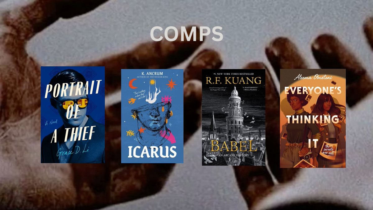 While I'm here, let me scream about my book into the void!

✨️LOS ELEMENTOS✨️

follows a group of Black and Brown students at a predom. white, elite academy in DC who become po!soned &amp; bribed to commit art thefts anonymously with newfound magic
#WritingCommunity #amagented