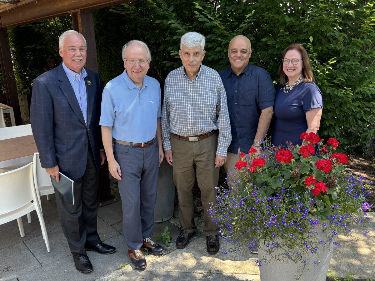 Great day to catch up and reminiscing during our centennial year about the history of our UConn School of Pharmacy with Emeritus Dean Robert McCarthy, Peter Farina, José E. Manautou, Ph.D., ATS, and Pat St Germain.  We also started to strategize the future success of our School.
