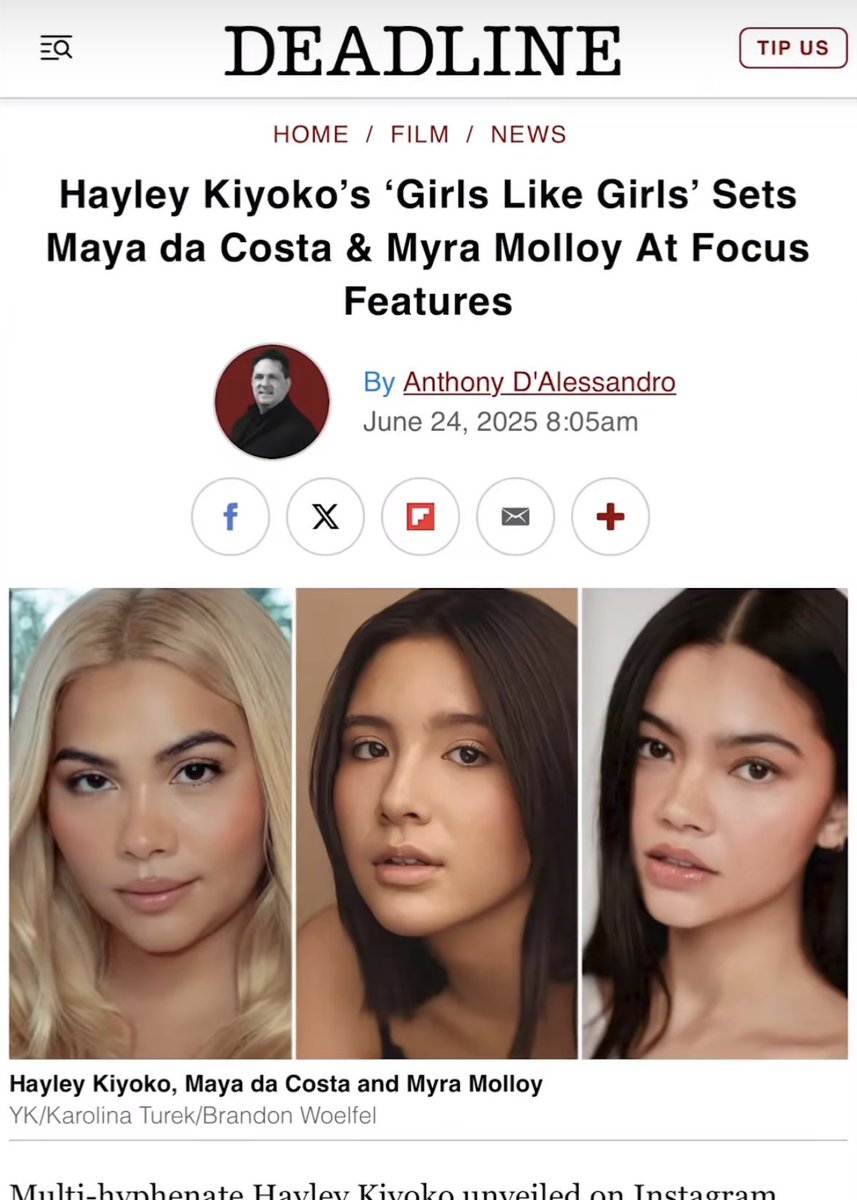 filmsbygays's tweet image. EVERYONE GET UPPPP ‘GIRLS LIKE GIRLS’ MOVIE IS OFFICIALLY IN PRODUCTION 🏳️🌈🏳️🌈🏳️🌈 who else is seated…